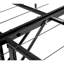  Cadre de lit plateforme en métal pliable 14 po avec rangement sous le lit Muscoy, cadre de lit pliant robuste, aucun sommier-1157881154-1157881153