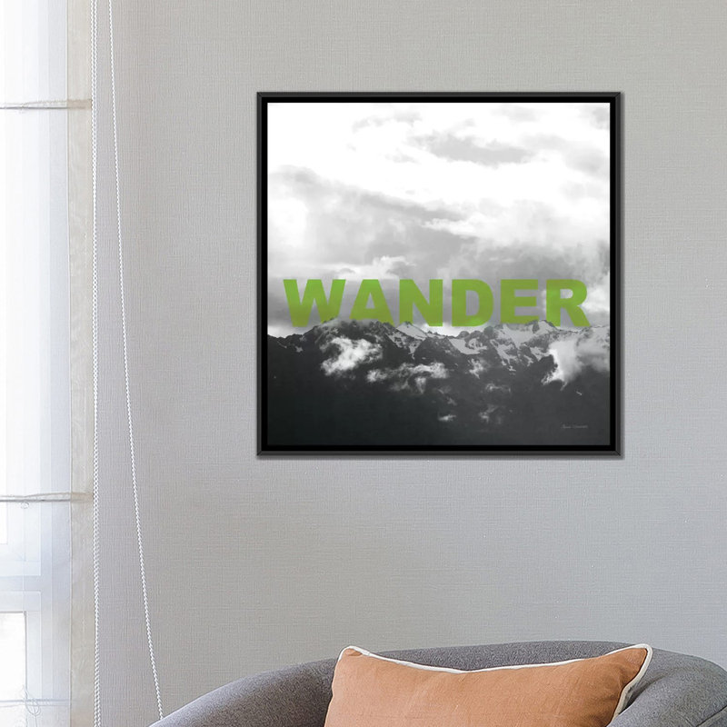 « bold aventures iii », reproduction d’impression sur toile, H 18 po x l 18 po x P 1,5 po, Toile avec cadre noir