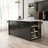71" Kitchen Island with Storage Large Sintered Stone Kitchen Cabinet with Drawers,Modern Stationary Kitchen Prep Table Coffee Bar Cabinet for Dining Room-2070866741-2070866742