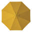 Parasol de patio en teck de 11 pieds en aluminium avec nervures en fibre de verre et poulie en Sunbrella-4719663