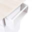 Îlot de cuisine avec armoire de rangement pour poubelle, chariot de cuisine avec abattant, support à épices, porte-serviettes et tiroir, îlot de cuisine sur roulettes avec tablette réglable-389598322