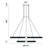 Admiral Dimmable LED Chandelier