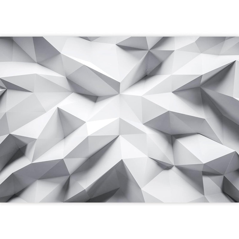 Diamond Geometric Polygon Pattern Abstract ShapesWallpaper Murals, 144" L x 100" W