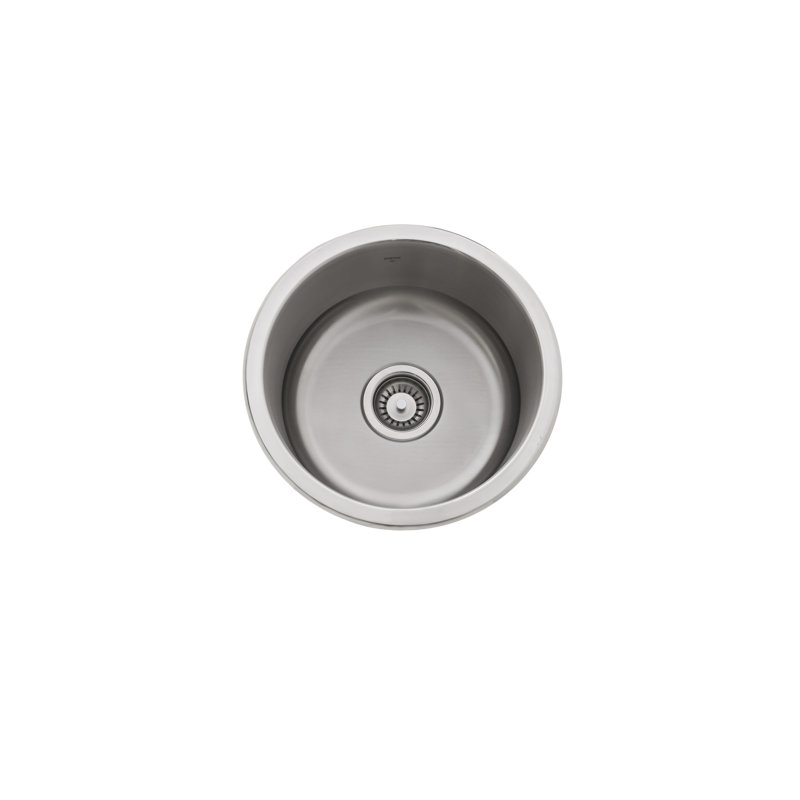 Évier en acier inoxydable encastré à cuve simple encastrable 17 po ONEX®