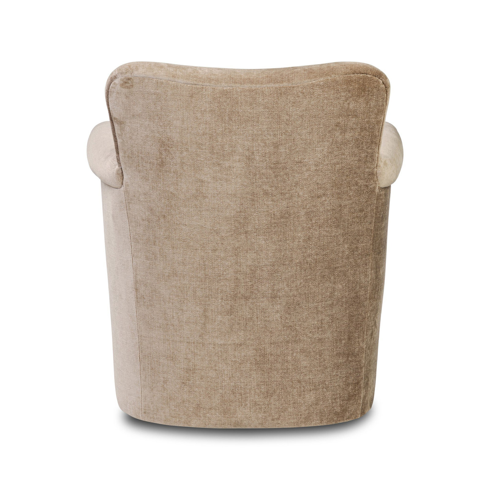 Amber Lewis x Four Hands Swivel Armchair, Altair Mushroom