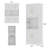 85" Kitchen Storage Cabinets （2PC）-120892748