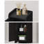 Bathroom Storage Cabinet, Slim Bathroom Floor Cabinets with Door and Adjustable Shelf, Freestanding Storage Unit, Narrow Toilet Paper Cabinet for Small Spaces-516291967