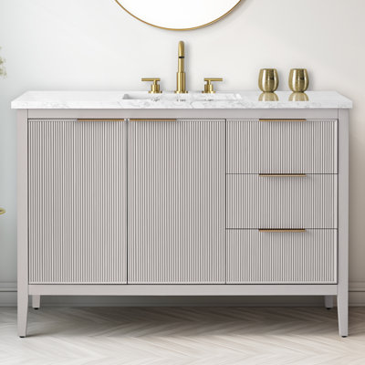 Meuble-lavabo simple 48 po Bilroy