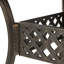 Table de salle à manger pliante en bois d'acacia pour terrasse extérieure, plateau en bois d'acacia extensible de 64 à 82 pouces, structure en métal noir