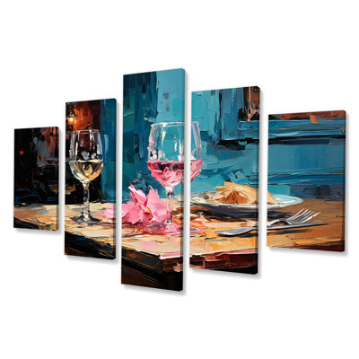 Doux prune ombre de syrah vin - vin décoration murale multipanel