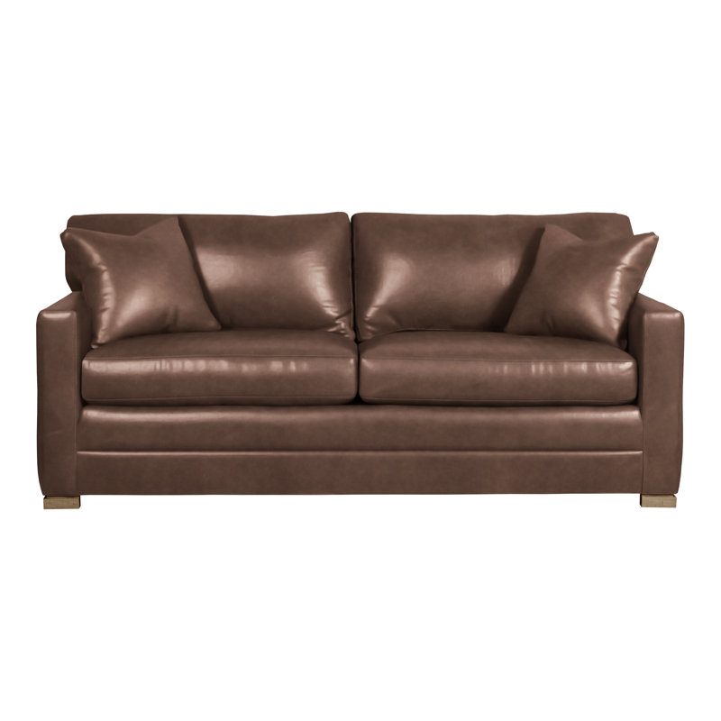 Canapé Hillcrest, Hampton, Cuir véritable Regent Mink