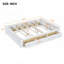 Lit plateforme en bois de pin robuste avec 6 tiroirs de rangement-1216823413