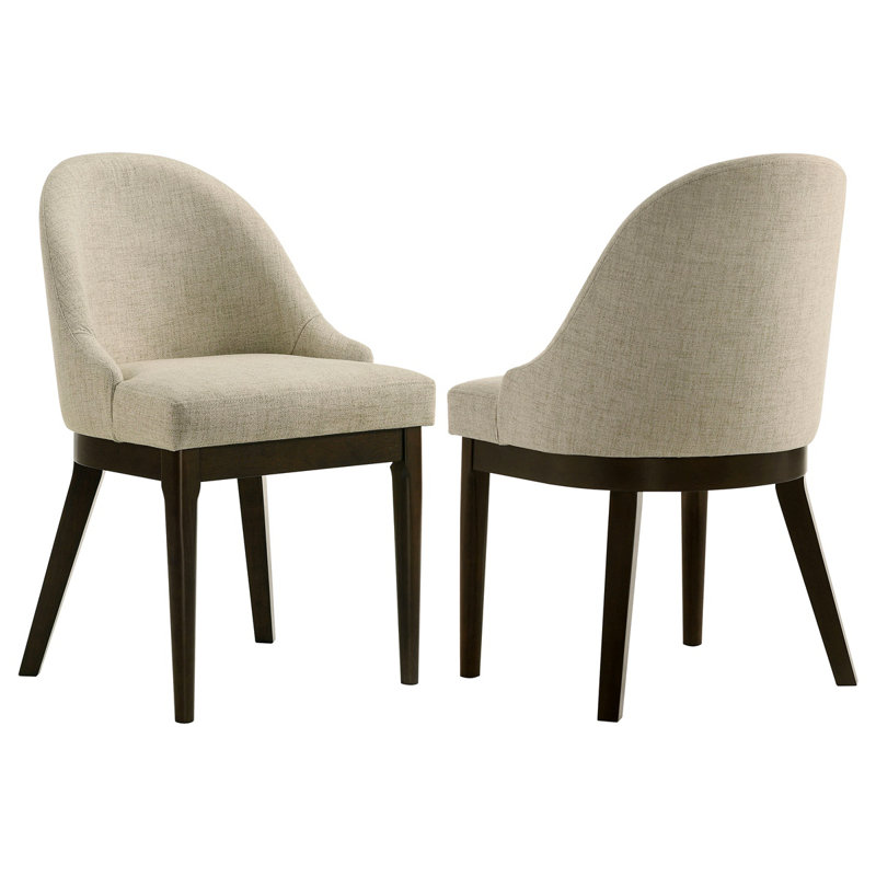 Chaise d'appoint de salle à manger rembourrée Blakely (ensemble de 2)