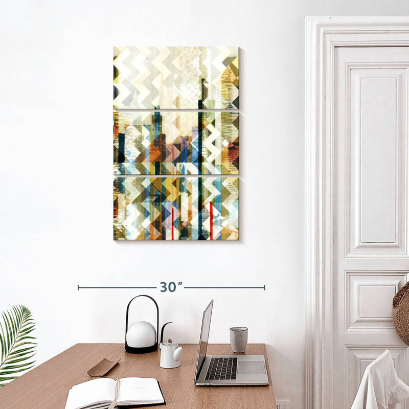 Avery Urban Chevron I, H 32 po x l 20 po