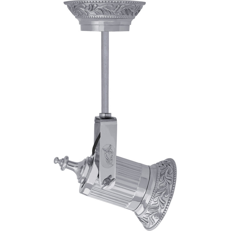 VIENNA LED Semi Flush Mount, Bright Chrome