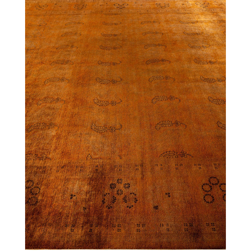Yoneo One-of-a-Kind 8' 10" X 11' 10" Hand Knotted Area Rug