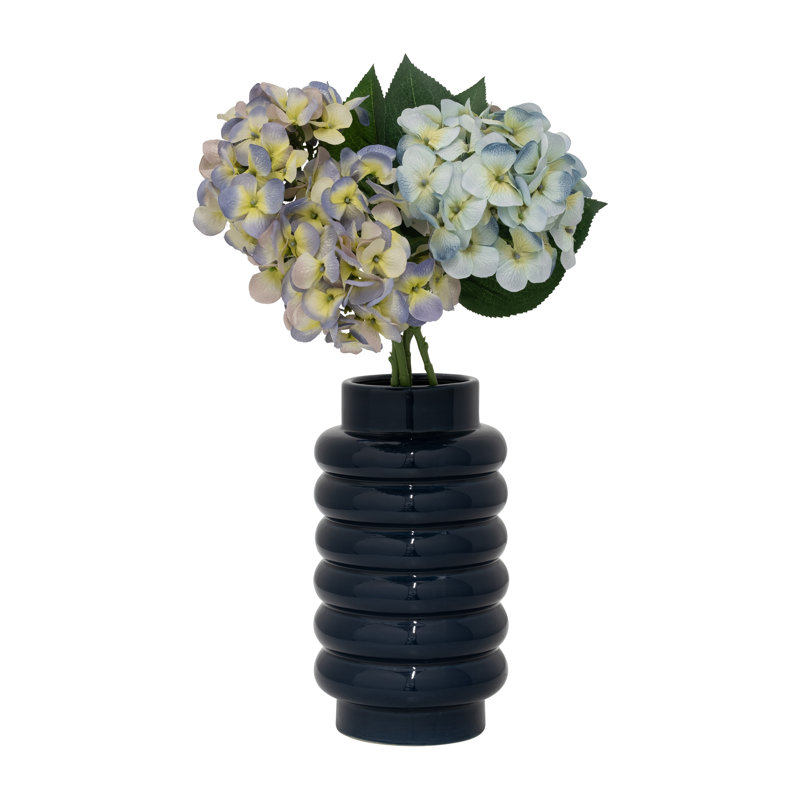 Andra Handmade Ceramic Table Vase, 12" H x 7" W x 7" D