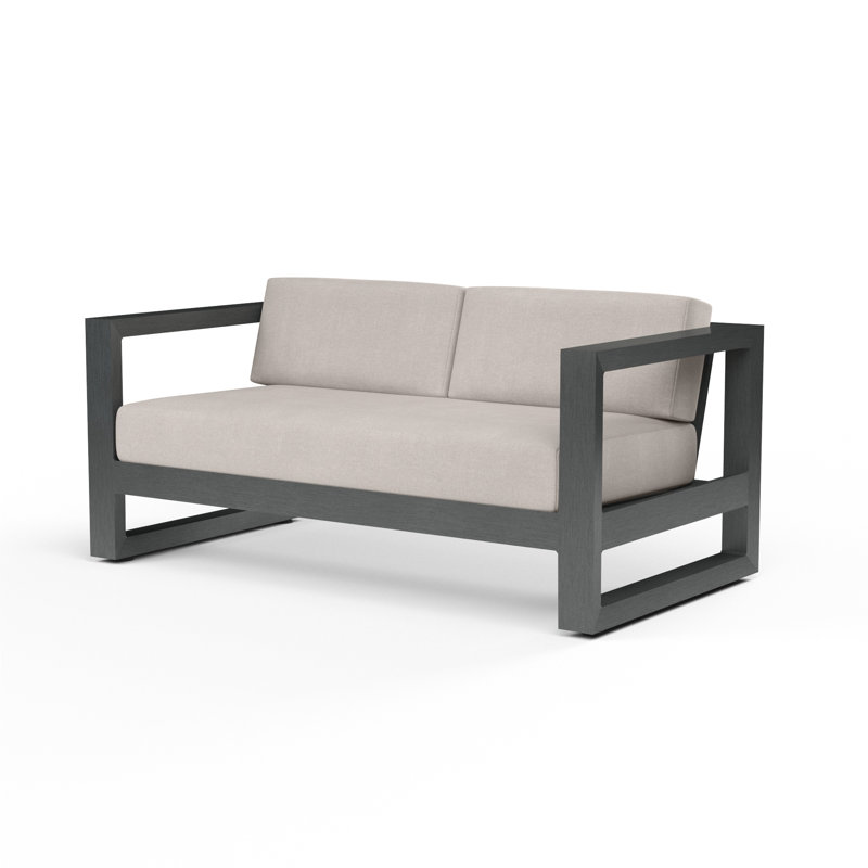 Redondo Outdoor 2 - Seat Loveseat, Canvas Natural Sunbrella® Canvas
