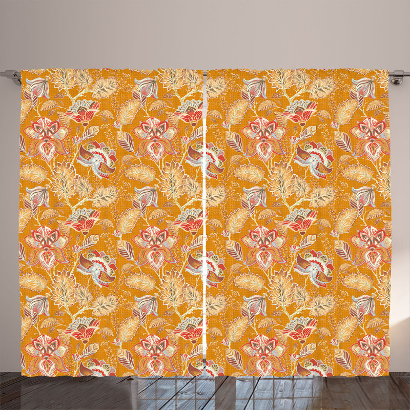 Semi Sheer Curtain Pair