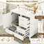 Meuble-lavabo de 36 po blanc - construction et design pratique