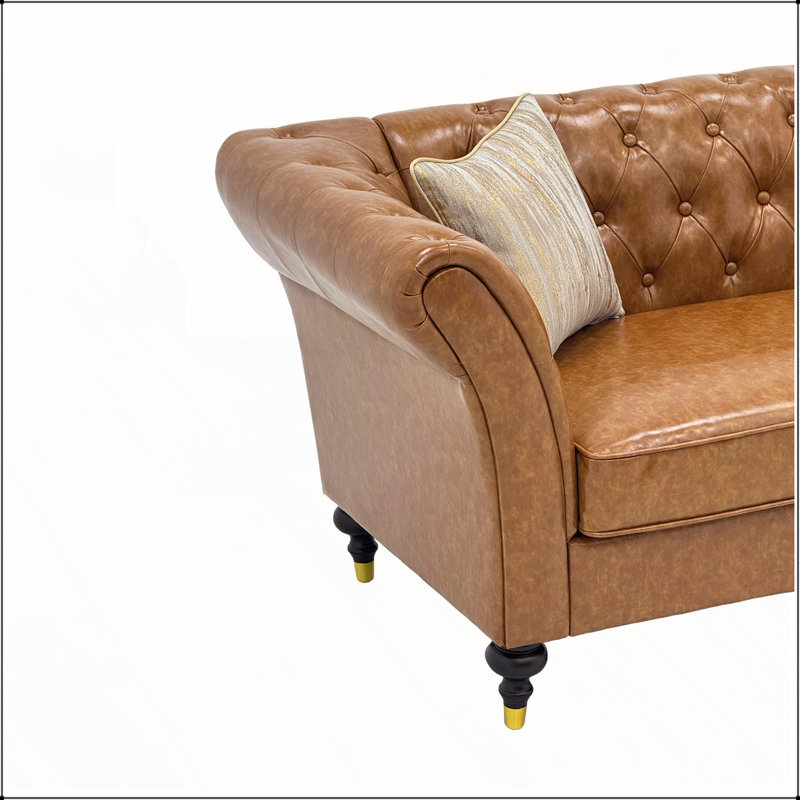 Canapé 88,5 po Classic Chesterfield