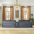 Modular Boneless Corduroy Sectional with Storage Console & USB No Assembly-1768815802