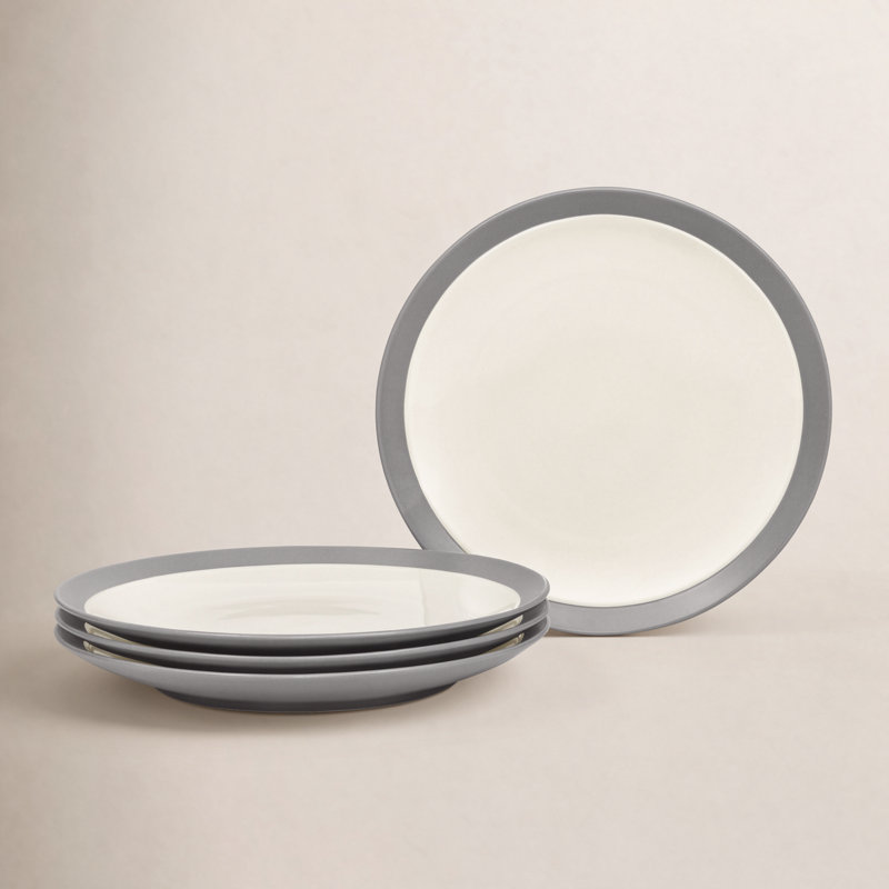 Assiettes plates Noritake Colorwave Curve 11 po, Ardoise