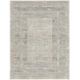 Tapis ivoire multicolore moderne 9 pi x 12 pi Marisileini