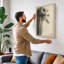 Bamboo in Ink Japandi - Wrapped Canvas-973911307-973911304