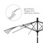 Parasol de marché 90 po Sunbrella-131411714-131411737