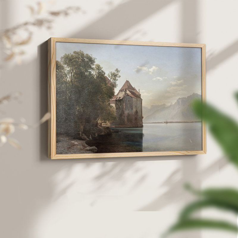 Paysages rétro-CCXCIX - reproduction encadrée, H 16 po x l 20 po, Naturel
