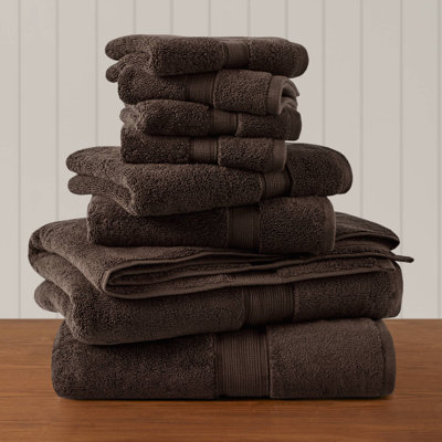 Ensemble de serviettes 100% coton absorbant 800GSM