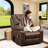 Carollynn Oversized Power Lift Chair for Elderly, Recliner with Heat & Massage,Cup Holders,Side Pockets-111752818