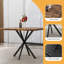 Table de salle à manger carrée, table de salle à manger carrée moderne pour 4 à 6 personnes, table basse pour la salle à manger de cuisine, bureau, espace