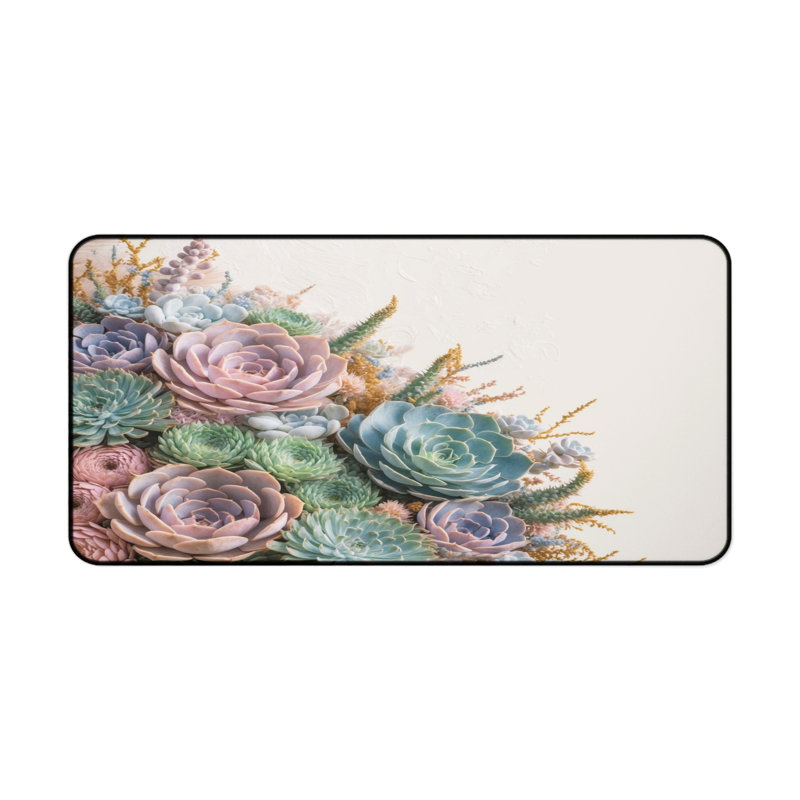 Polyester Desk Pad, 14.4x12.1