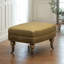 Corrine Ottoman in Kudos Seagrass