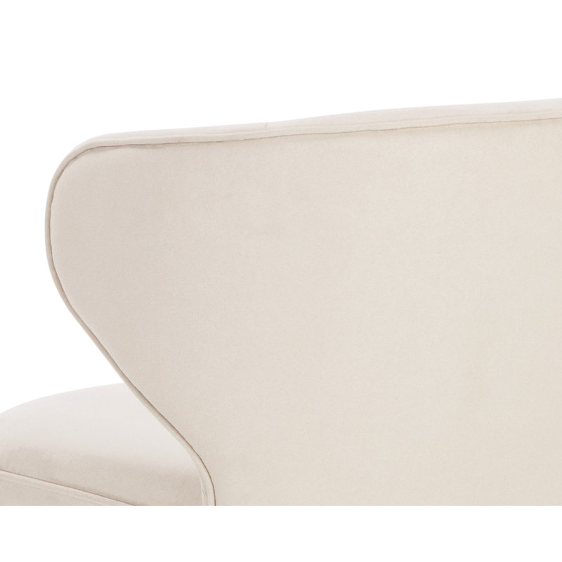 Simone Upholstered Dining Chair, Cream
