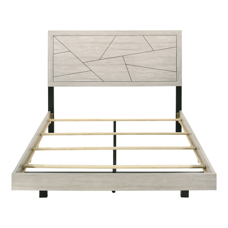 Jun Panel Bed, Queen