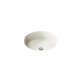 Verticyl Ceramic Oval Undermount Bathroom Sink with Overflow