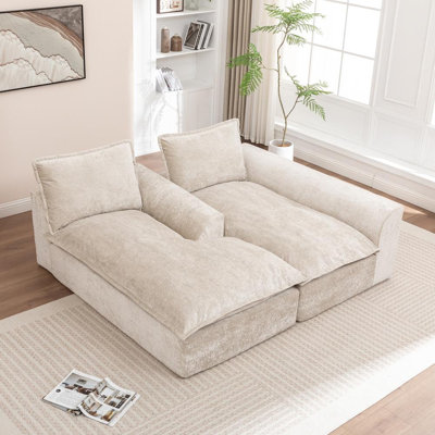 L Shaped Modular Compressed Sectional