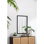 Miroir fonctionnel rectangulaire 24 po x 36 po noir - pour le salon, la chambre à coucher, le vestibule 24 po x 36 po décoratif rehausse la grâce et le style