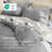 Bedsure Gray Duvet Cover King Size - Soft Double Brushed Bedding Set for Kids & Adults（Set of 3）-109724470-109724471