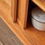 Commode de rangement à porte coulissante sur pied-129651273