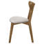 Chaise de salle à manger à dossier courbé (ensemble de 2)-1211509346-1211509348