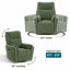  Fauteuil inclinable et berçant manuel en velours côtelé 34 po Sherry-1888132673-1886115794