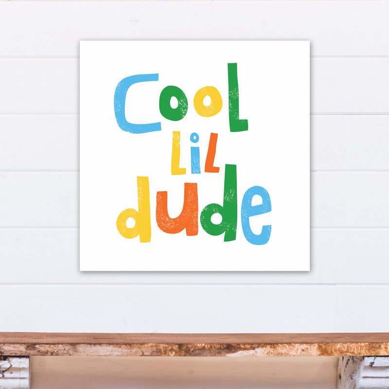 Art sur toile cool lil dude Malave, H 36 po x l 36 po x P 1,25 po, Toile tendue