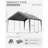 Carport Canopy Replacement Cover With Ball Bungees (Frame Is Not Included)-118023942-118023952