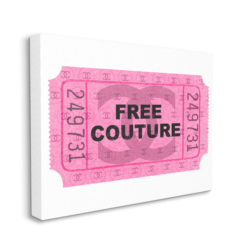 Impression sur toile Aw-240-Canvas Free Couture, H 16 po x l 20 po x P 1,5 po