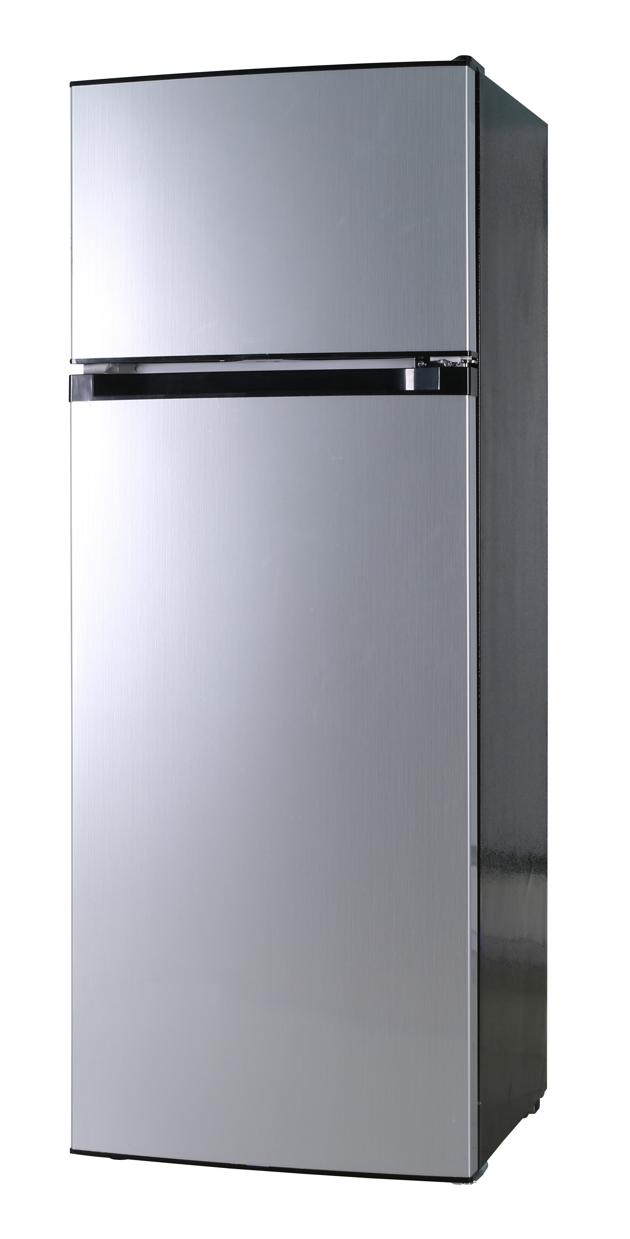 7.5 CU.FT REFRIGERATOR WITH FREEZER - BLACK AND STAINLESS ST - small  appliances