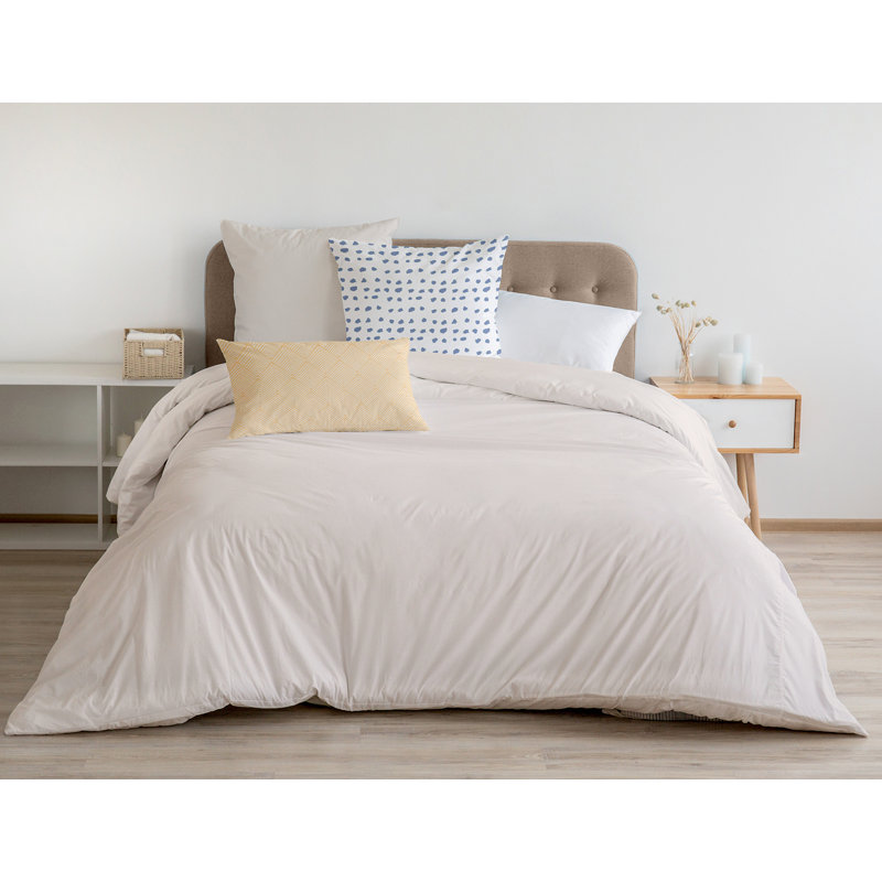 Coussin décoratif en polyester, H 18 po x l 18 po, Carré